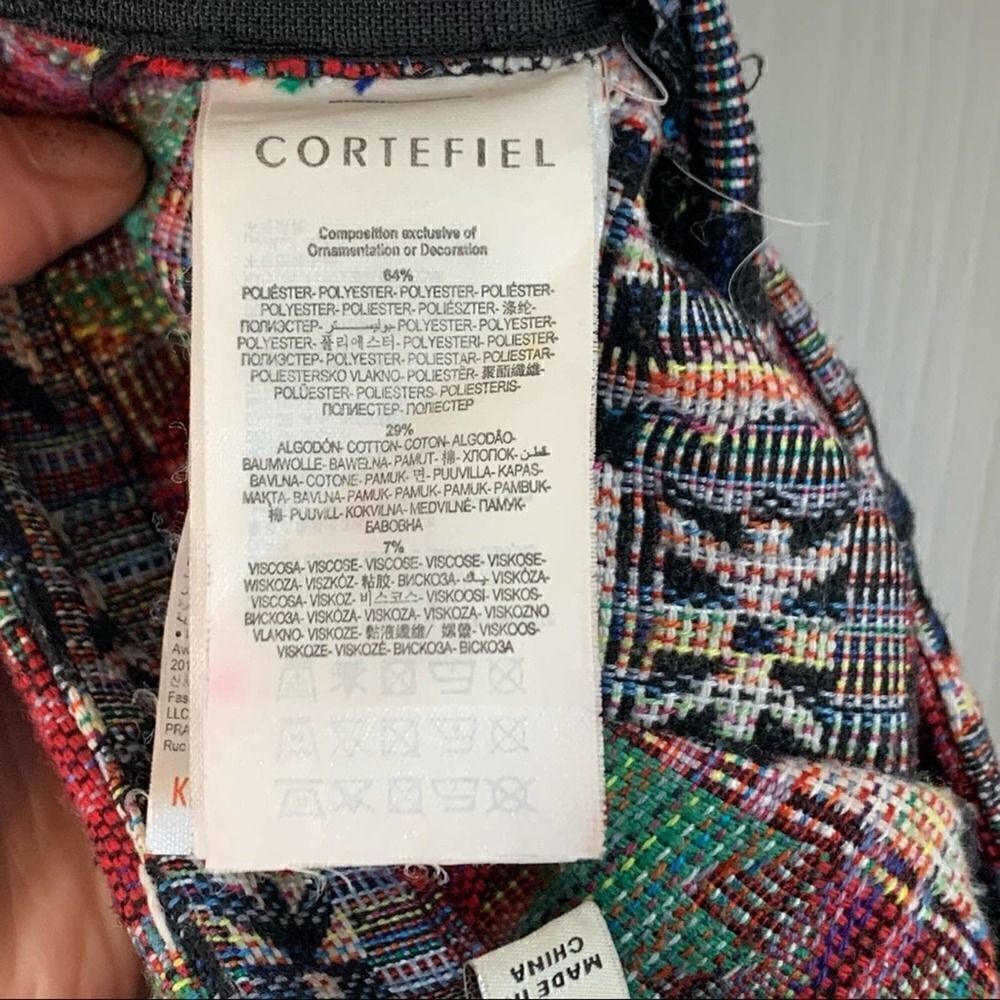 Cortefiel Weekend Aztec Print Mini Skirt - Picture 6 of 6